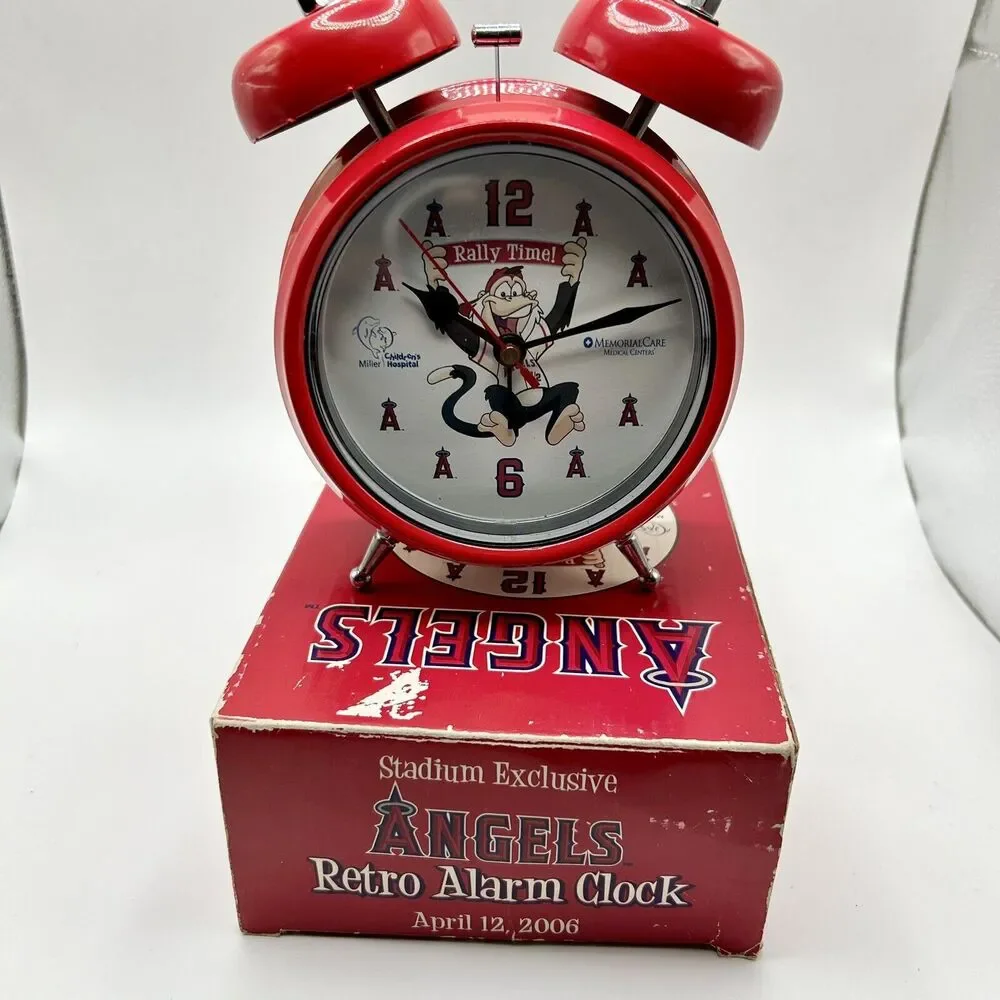 Los Angeles Angels Retro Alarm Clock Stadium Exclusive 